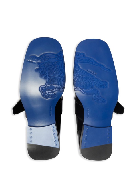 Burberry Shield leather loafers - Black - zdjęcie produktu nr 2