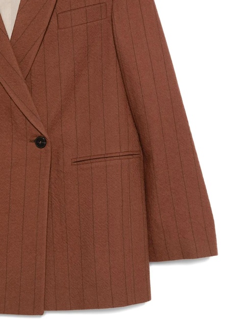 Alysi panelled jacket - Brown - zdjęcie produktu nr 1