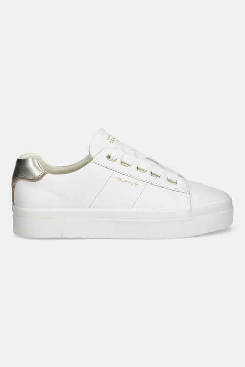 Gant sneakersy skórzane Avona damskie kolor biały 31531989 - zdjęcie produktu nr 1