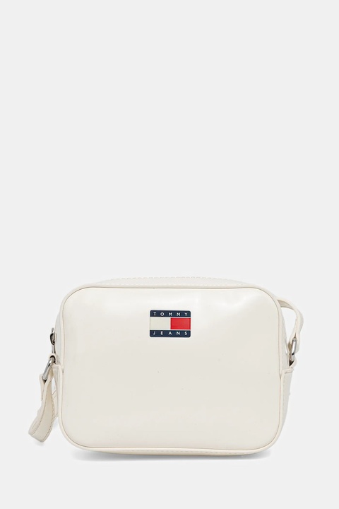 Tommy Jeans torebka kolor beżowy AW0AW17864 - zdjęcie produktu nr 1