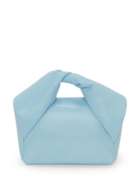 JW Anderson Nano Twister leather bag - Blue - zdjęcie produktu nr 1