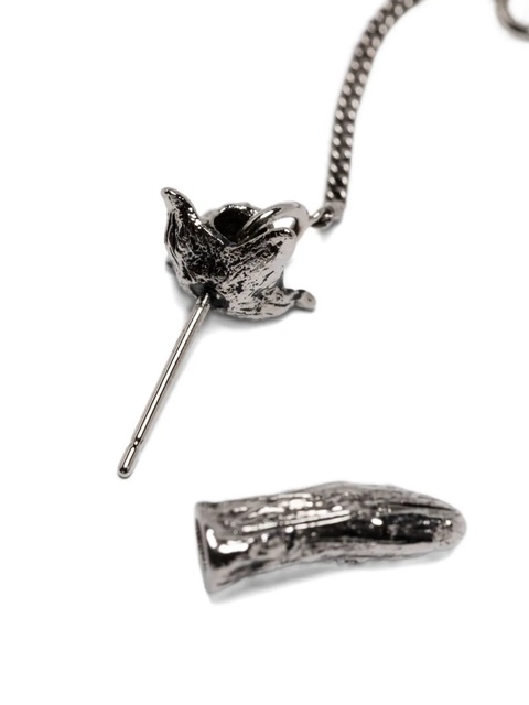 LEMAIRE chain earrings - Silver - zdjęcie produktu nr 2