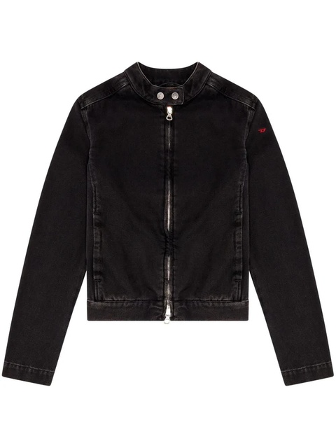 Diesel DE-MORNIN denim jacket - Black - zdjęcie produktu nr 1