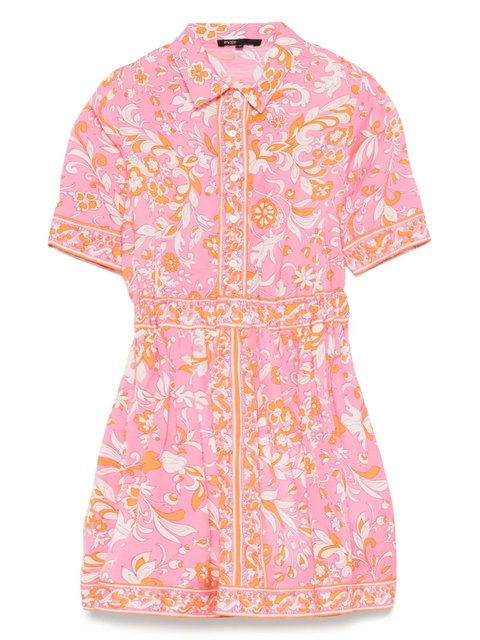 Maje floral-print mini dress - Pink - zdjęcie produktu nr 1