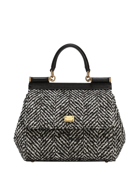 Dolce & Gabbana Sicily medium tote bag - White - zdjęcie produktu nr 1