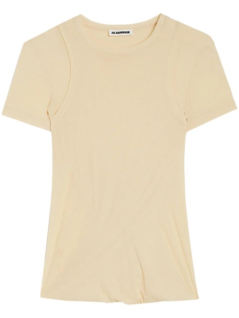 Jil Sander crew-neck T-shirt - Neutrals - zdjęcie produktu nr 1