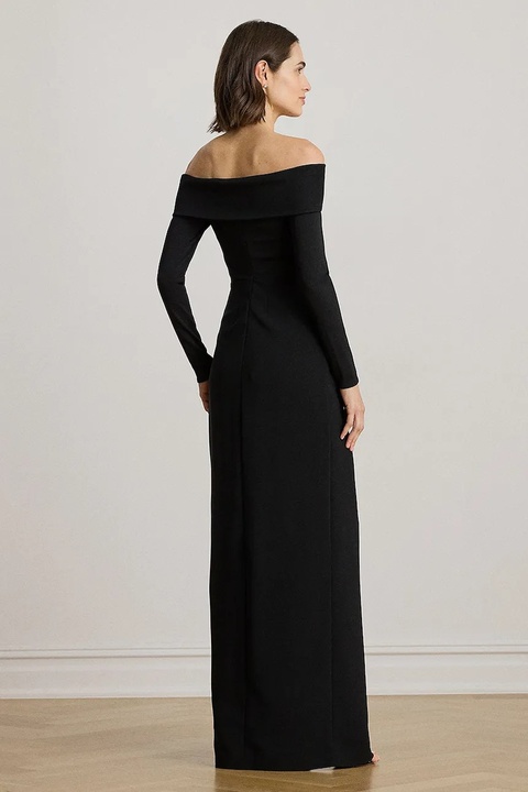 Lauren Ralph Lauren sukienka kolor czarny maxi dopasowana 253982108 - zdjęcie produktu nr 1