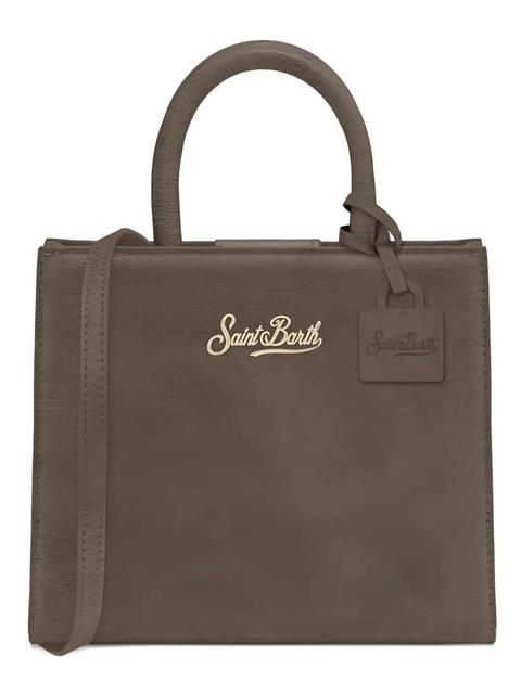 MC2 Saint Barth mini Shop top handle tote bag - Brown - zdjęcie produktu nr 2