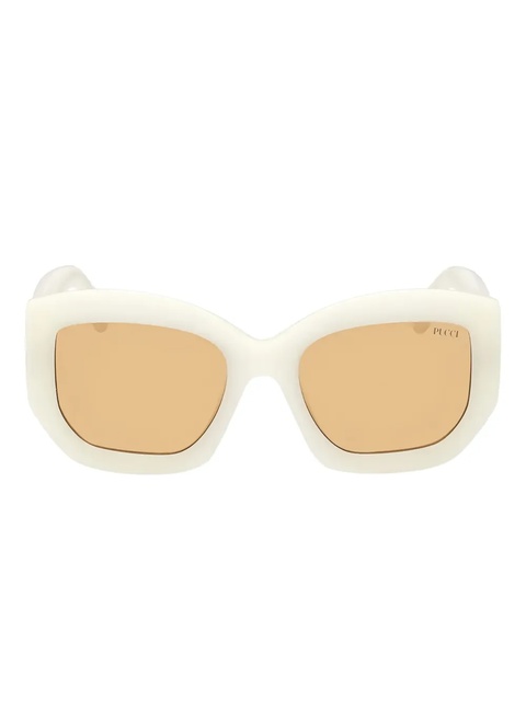 PUCCI geometric-frame sunglasses - White - zdjęcie produktu nr 1