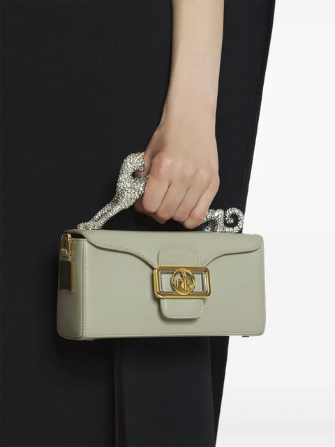 Lanvin Pencil Cat mini bag - Green - zdjęcie produktu nr 1
