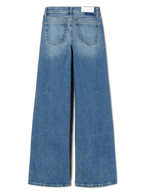 RE/DONE mid-rise wide-leg jeans - Blue - zdjęcie produktu nr 2
