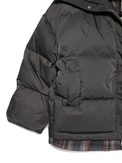Acne Studios zip plaid jacket - Grey - zdjęcie produktu nr 2
