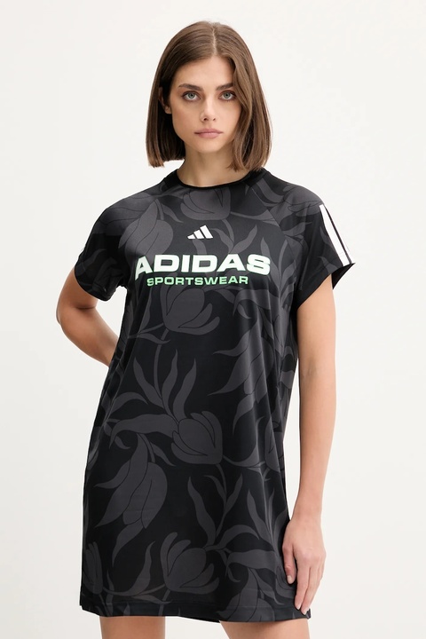 adidas sukienka Tiro kolor czarny mini prosta JL7638 - zdjęcie produktu nr 1