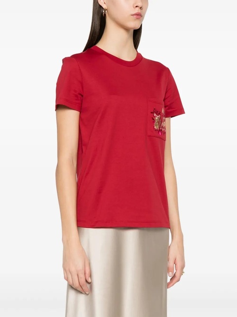 Max Mara Nunzio T-shirt - Red - zdjęcie produktu nr 2