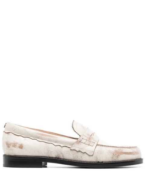 Golden Goose Jerry distressed loafers - White - zdjęcie produktu nr 1