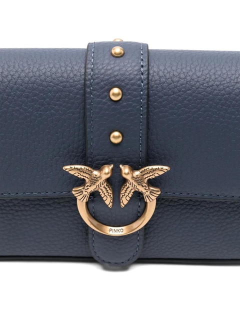 PINKO love birds clasp cross body bag - Blue - zdjęcie produktu nr 2