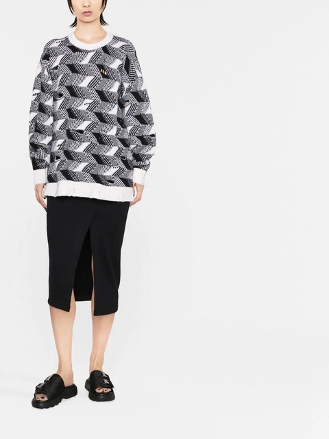 Missoni woven-knit jumper - White - zdjęcie produktu nr 1