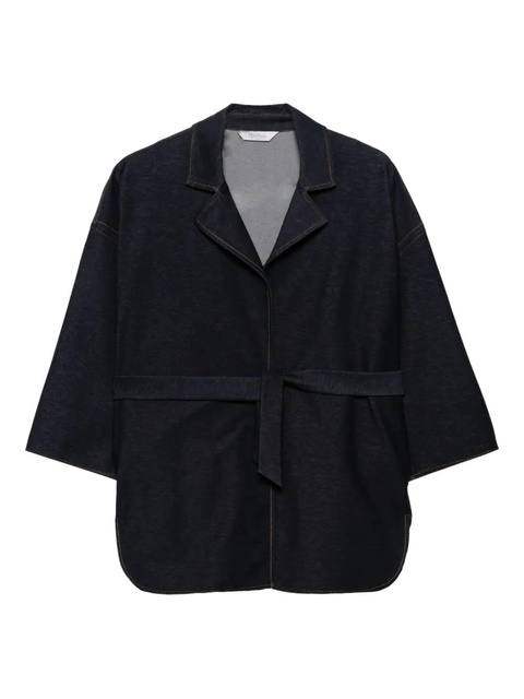 Max Mara belted jacket - Blue - zdjęcie produktu nr 2