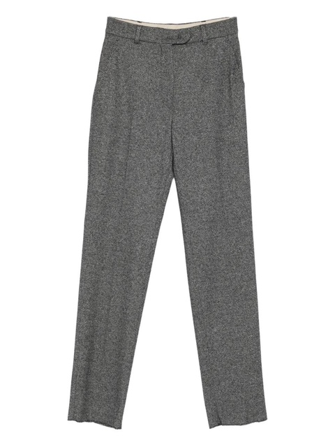Max Mara textured trousers - Grey - zdjęcie produktu nr 1