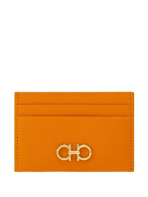 Ferragamo Gancini cardholder - Orange - zdjęcie produktu nr 1