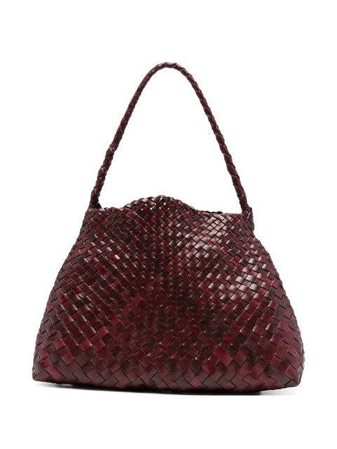 DRAGON DIFFUSION woven-leather tote bag - Red - zdjęcie produktu nr 1