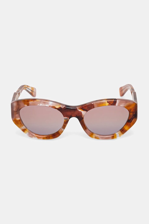 Chloé okulary przeciwsłoneczne damskie kolor czerwony CH0220S - zdjęcie produktu nr 2