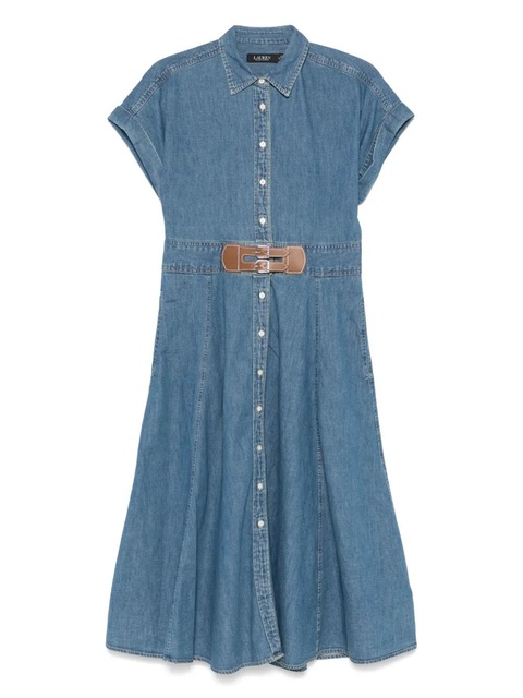 Lauren Ralph Lauren Erlaina midi dress - Blue - zdjęcie produktu nr 1