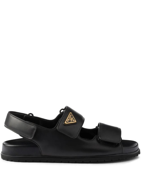 Prada leather sandals - Black - zdjęcie produktu nr 1