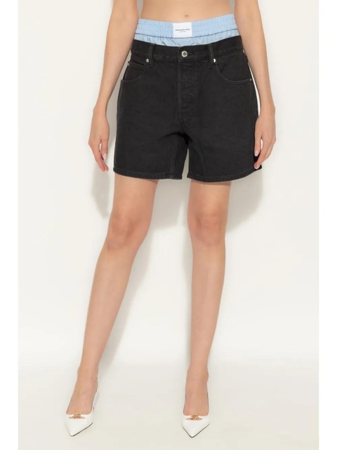 Alexander Wang cotton shorts - Black - zdjęcie produktu nr 2