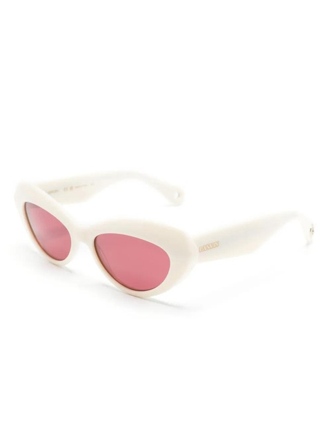 Lanvin cat-eye tinted-lenses sunglasses - Neutrals - zdjęcie produktu nr 2