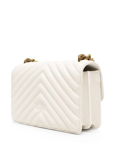 PINKO mini Love One cross body bag - White - zdjęcie produktu nr 1