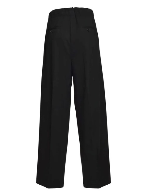 SOLOTRE elastic-waist trousers - Black - zdjęcie produktu nr 2