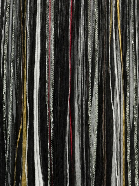 Missoni striped sequin-embellished skirt - Black - zdjęcie produktu nr 2