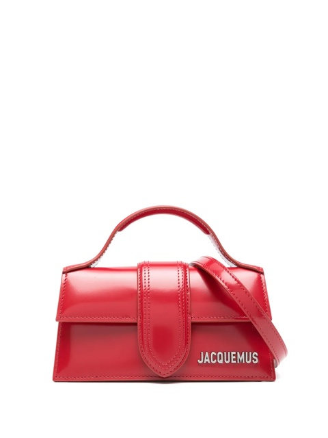 Jacquemus top handle leather bag - 470 - RED - zdjęcie produktu nr 1