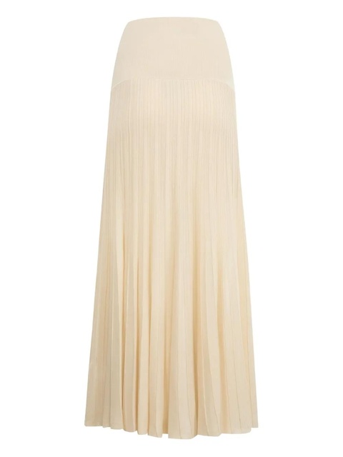 ISABEL MARANT Ezra pleated skirt - Neutrals - zdjęcie produktu nr 2