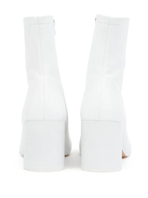 MM6 Maison Margiela 70mm Anatomic ankle Boots - White - zdjęcie produktu nr 2
