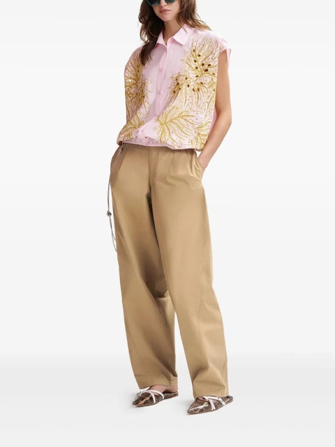 Essentiel Antwerp Hoek tapered pants - Neutrals - zdjęcie produktu nr 2