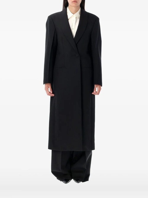 Róhe shawl-lapels coat - Black - zdjęcie produktu nr 1
