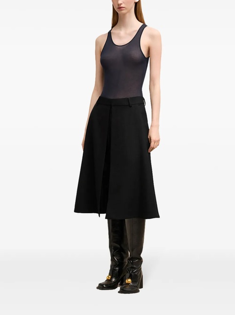 AMI Paris paneled knee-length shorts - Black - zdjęcie produktu nr 2