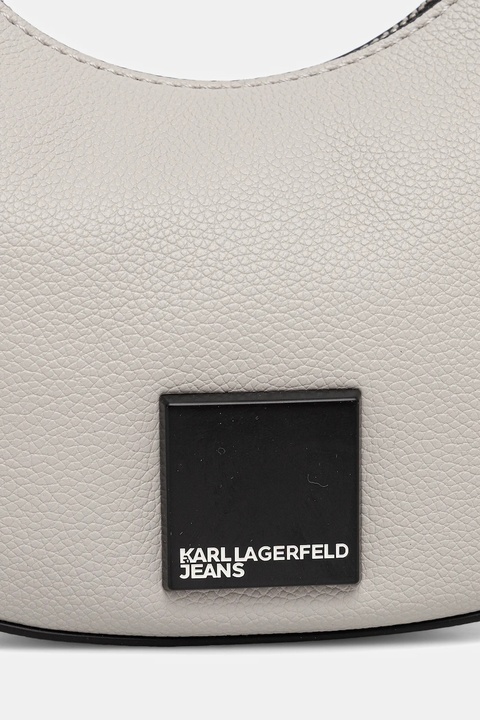 Karl Lagerfeld Jeans torebka kolor szary A3W30203 - zdjęcie produktu nr 2