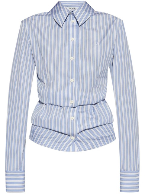 The Attico striped shirt - Blue - zdjęcie produktu nr 1