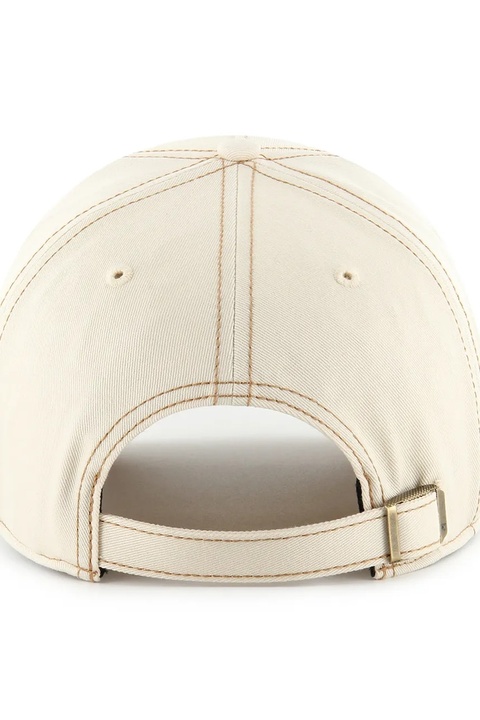 47 brand czapka z daszkiem bawełniana MLB Los Angeles Dodgers kolor beżowy B-CONDT12GWS-NT - zdjęcie produktu nr 2