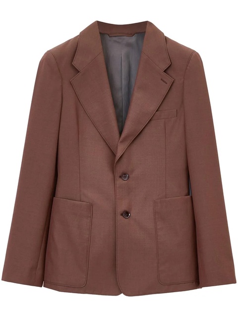 LEMAIRE single-breasted blazer - Brown - zdjęcie produktu nr 1