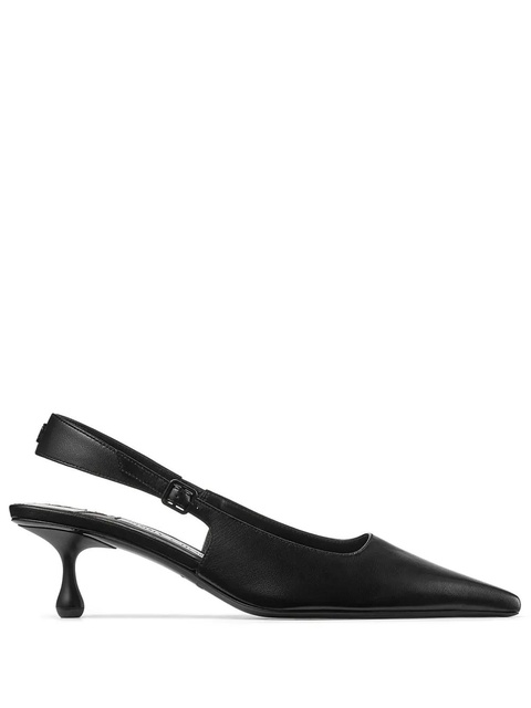 Jimmy Choo Amel 50mm leather pumps - Black - zdjęcie produktu nr 1