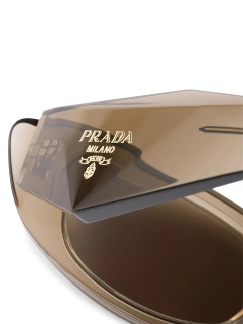 Prada Eyewear Prada Symbole sunglasses - Brown - zdjęcie produktu nr 2
