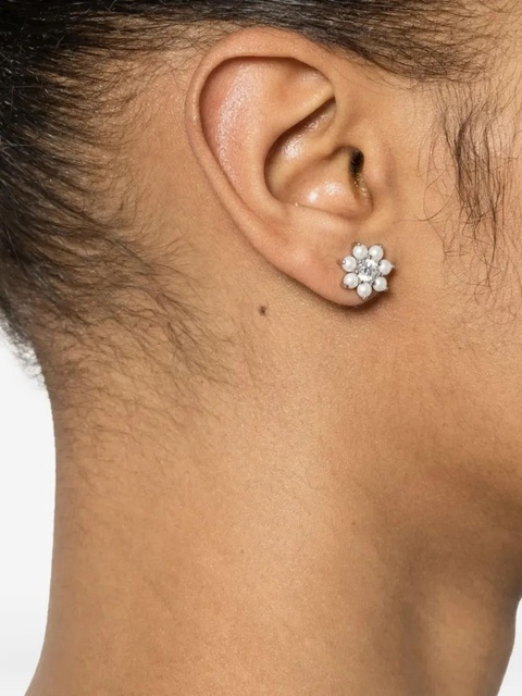Vivienne Westwood pearl flower earrings - White - zdjęcie produktu nr 1