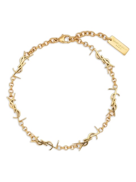 Saint Laurent CASSANDRE multi-charm bracelet - Gold - zdjęcie produktu nr 1