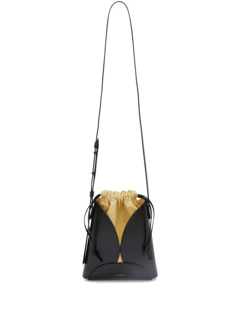 Jil Sander small Curve cross body bag - Black - zdjęcie produktu nr 1