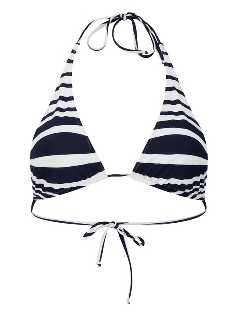 Jean Paul Gaultier striped morphing bikini top - Blue - zdjęcie produktu nr 1
