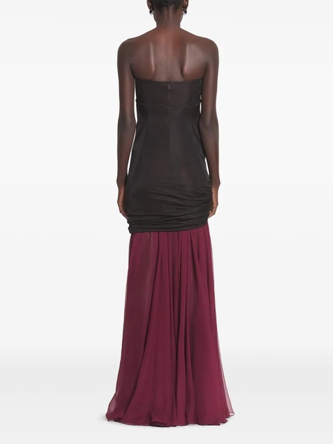 Lanvin draped dress - Brown - zdjęcie produktu nr 2